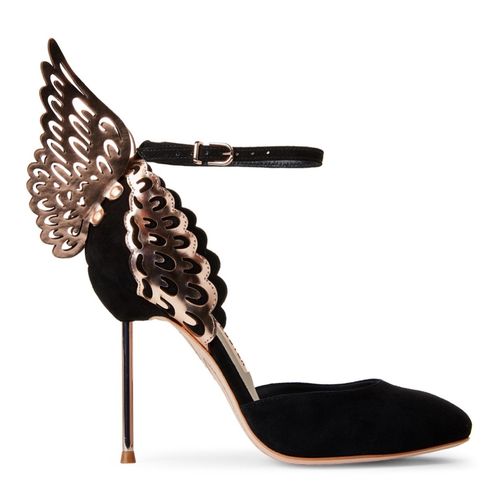 Brand New Black & Rose Gold Sophia Websters pumps